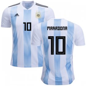 Wholesale Cheap Argentina #10 Maradona Home Kid Soccer Country Jersey