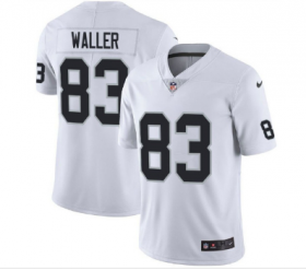 Wholesale Cheap Men\'s Oakland Raiders #83 Darren Waller White Vapor Untouchable Limited Stitched NFL Jersey