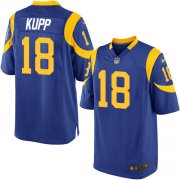 Wholesale Cheap Nike Rams #18 Cooper Kupp Royal Blue Alternate Youth Stitched NFL Elite Jersey