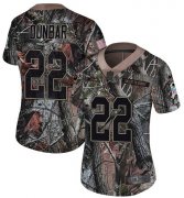 Wholesale Cheap Nike Seahawks #22 Quinton Dunbar Camo Women's Stitched NFL Limited Rush Realtree Jersey