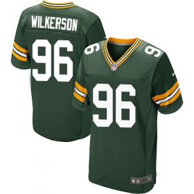 Wholesale Cheap Nike Packers #96 Muhammad Wilkerson Green Team Color Men\'s Stitched NFL Elite Jersey