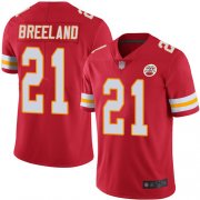 Wholesale Cheap Nike Chiefs #21 Bashaud Breeland Red Team Color Men's Stitched NFL Vapor Untouchable Limited Jersey