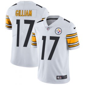 Wholesale Cheap Nike Steelers #17 Joe Gilliam White Men\'s Stitched NFL Vapor Untouchable Limited Jersey