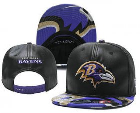 Wholesale Cheap Baltimore Ravens Snapback Ajustable Cap Hat YD