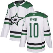 Wholesale Cheap Adidas Stars #10 Corey Perry White Road Authentic Stitched NHL Jersey