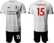 Wholesale Cheap Liverpool #15 Sturridge Away Soccer Club Jersey