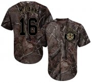 Wholesale Cheap Astros #16 Brian McCann Camo Realtree Collection Cool Base Stitched Youth MLB Jersey