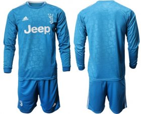 Wholesale Cheap Juventus Blank Third Long Sleeves Soccer Club Jersey
