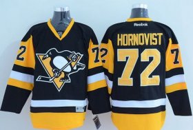 Wholesale Cheap Penguins #72 Patric Hornqvist Black Alternate Stitched NHL Jersey
