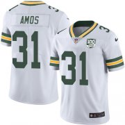 Wholesale Cheap Nike Packers #31 Adrian Amos White Men's 100th Season Stitched NFL Vapor Untouchable Limited Jersey