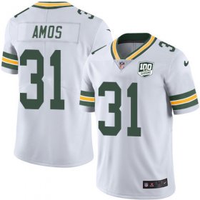 Wholesale Cheap Nike Packers #31 Adrian Amos White Men\'s 100th Season Stitched NFL Vapor Untouchable Limited Jersey