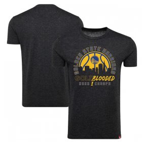 Wholesale Cheap Men\'s Golden State Warriors 2022 Black NBA Finals Champions Comfy Tri-Blend T-Shirt
