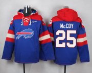 Wholesale Cheap Nike Bills #25 LeSean McCoy Royal Blue Player Pullover NFL Hoodie