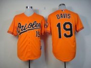 Wholesale Cheap Orioles #19 Chris Davis Orange Cool Base Stitched MLB Jersey
