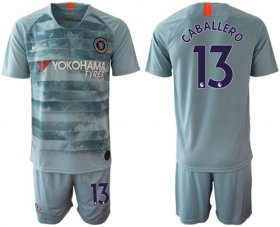 Wholesale Cheap Chelsea #13 Caballero Third Soccer Club Jersey
