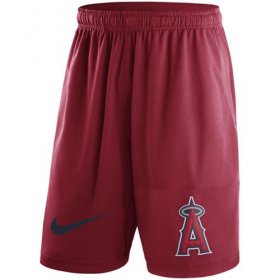 Wholesale Cheap Men\'s Los Angeles Angels of Anaheim Nike Red Dry Fly Shorts
