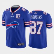 Wholesale Cheap Buffalo Bills #87 Isaiah Hodgins Royal Blue Men's Nike Big Team Logo Player Vapor Limited NFL Jersey