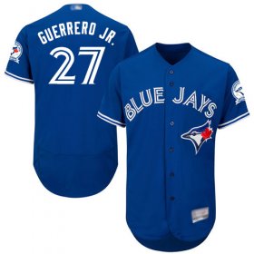 Wholesale Cheap Blue Jays #27 Vladimir Guerrero Jr. Blue Flexbase Authentic Collection Stitched MLB Jersey