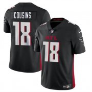 Cheap Men's Atlanta Falcons #18 Kirk Cousins Black Vapor Untouchable Limited Football Stitched Jersey