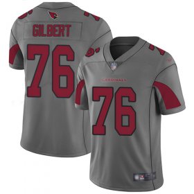 Wholesale Cheap Nike Cardinals #76 Marcus Gilbert Silver Men\'s Stitched NFL Limited Inverted Legend Jersey