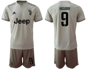 Wholesale Cheap Juventus #9 Higuain Away Soccer Club Jersey
