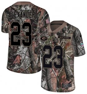 Wholesale Cheap Nike Packers #23 Jaire Alexander Camo Men\'s Stitched NFL Limited Rush Realtree Jersey