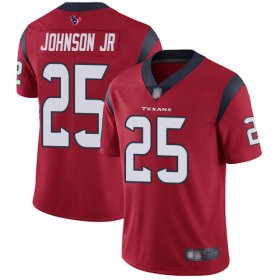 Wholesale Cheap Nike Texans #25 Duke Johnson Jr Red Alternate Men\'s Stitched NFL Vapor Untouchable Limited Jersey