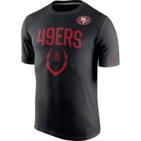Wholesale Cheap San Francisco 49ers Nike Legend Icon Performance T-Shirt Black