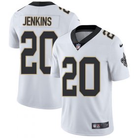 Wholesale Cheap Nike Saints #20 Janoris Jenkins White Men\'s Stitched NFL Vapor Untouchable Limited Jersey