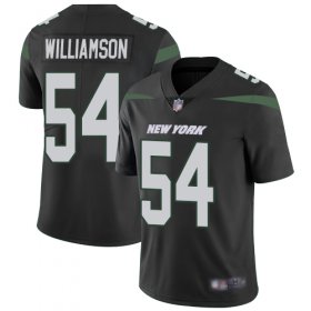 Wholesale Cheap Nike Jets #54 Avery Williamson Black Alternate Men\'s Stitched NFL Vapor Untouchable Limited Jersey