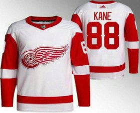 Cheap Men\'s Detroit Red Wings #88 Patrick Kane White Authentic Jersey