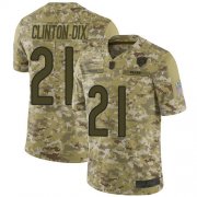 Wholesale Cheap Nike Bears #21 Ha Ha Clinton-Dix Camo Men's Stitched NFL Limited 2018 Salute To Service Jersey