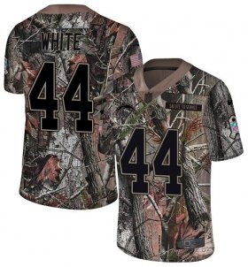 Wholesale Cheap Nike Chargers #44 Kyzir White Camo Men\'s Stitched NFL Limited Rush Realtree Jersey