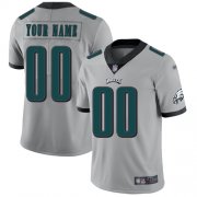 Wholesale Cheap Nike Philadelphia Eagles Customized Silver Men's Stitched NFL Limited Inverted Legend Jersey
