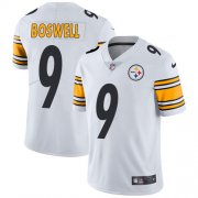Wholesale Cheap Nike Steelers #9 Chris Boswell White Men's Stitched NFL Vapor Untouchable Limited Jersey