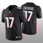 Wholesale Cheap Men's Atlanta Falcons #17 Olamide Zaccheaus Black Vapor Untouchable Stitched Football Jersey
