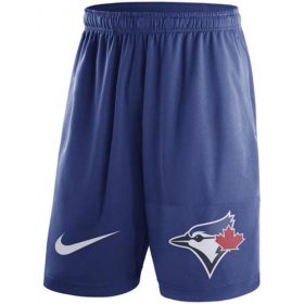 Wholesale Cheap Men\'s Toronto Blue Jays Nike Royal Dry Fly Shorts