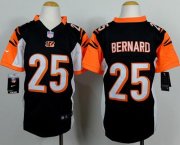 Wholesale Cheap Nike Bengals #25 Giovani Bernard Black Team Color Youth Stitched NFL Elite Jersey