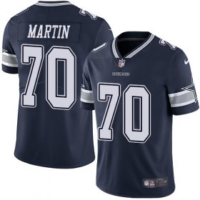 Wholesale Cheap Nike Cowboys #70 Zack Martin Navy Blue Team Color Men\'s Stitched NFL Vapor Untouchable Limited Jersey