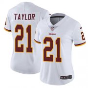 Wholesale Cheap Nike Redskins #21 Sean Taylor White Women's Stitched NFL Vapor Untouchable Limited Jersey
