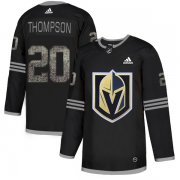 Wholesale Cheap Adidas Golden Knights #20 Paul Thompson Black Authentic Classic Stitched NHL Jersey