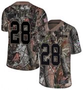 Wholesale Cheap Nike Patriots #28 James White Camo Men's Stitched NFL Limited Rush Realtree Jersey