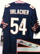 Wholesale Cheap Nike Bears #54 Brian Urlacher Navy Blue Team Color Men's Stitched NFL Elite Autographed Jersey