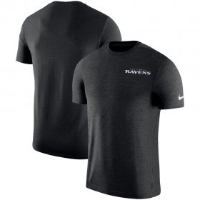 Wholesale Cheap Baltimore Ravens Nike On-Field Coaches UV Performance T-Shirt Black