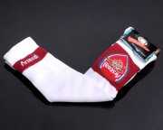 Wholesale Cheap Arsenal Soccer Football Sock White