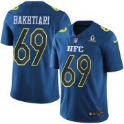 Wholesale Cheap Nike Packers #69 David Bakhtiari Navy Youth Stitched NFL Limited NFC 2017 Pro Bowl Jersey