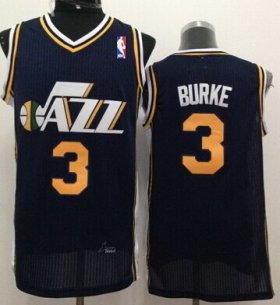 Wholesale Cheap Utah Jazz #3 Trey Burke Navy Blue Swingman Jersey
