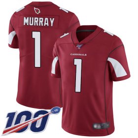 Wholesale Cheap Nike Cardinals #1 Kyler Murray Red Team Color Men\'s Stitched NFL 100th Season Vapor Limited Jersey