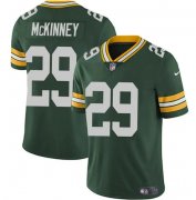 Cheap Men's Green Bay Packers #29 Xavier McKinney Green Vapor Limited Football Stitched Jersey