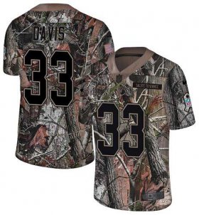 Wholesale Cheap Nike Buccaneers #33 Carlton Davis III Camo Men\'s Stitched NFL Limited Rush Realtree Jersey
